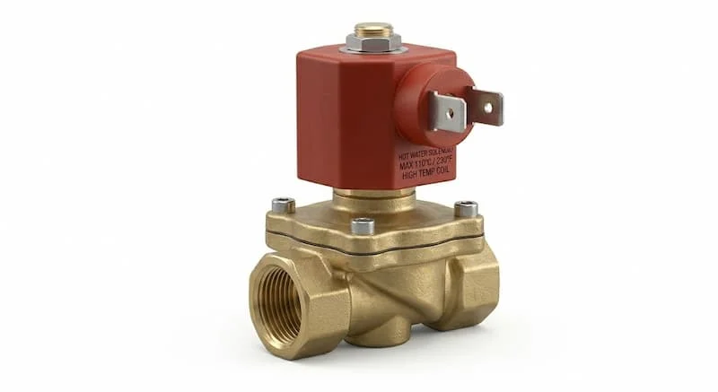 Định nghĩa về van điện từ nước nóng