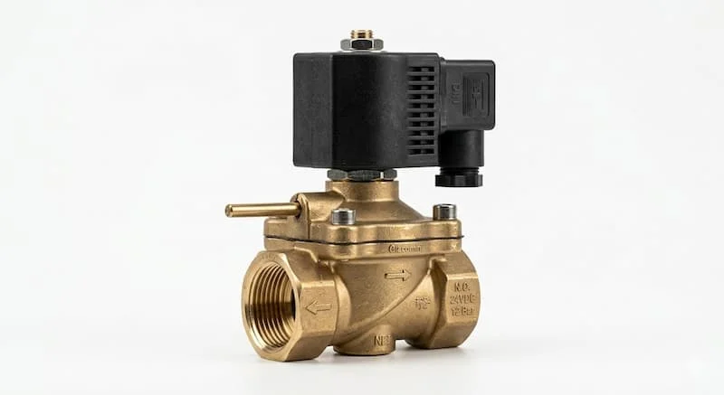 Định nghĩa của van điện từ thường mở