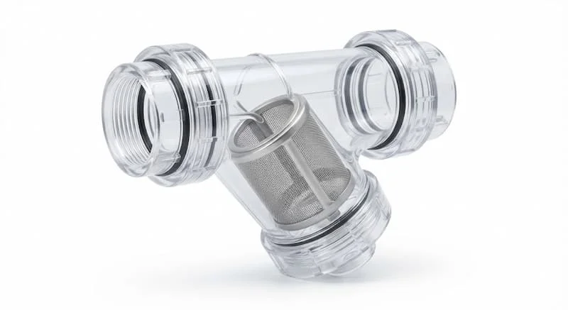 Định nghĩa về clear Y strainer
