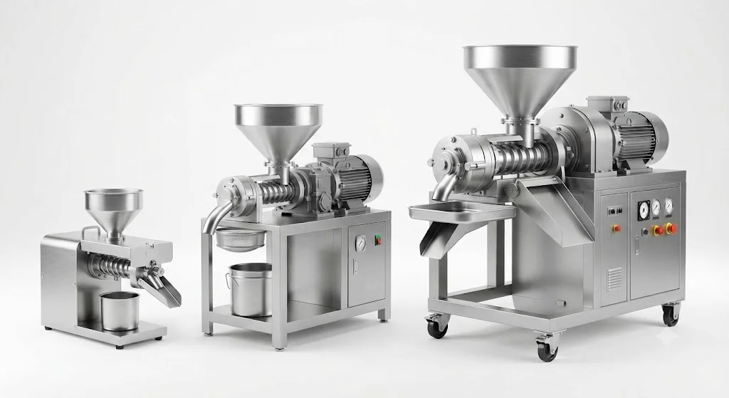 Tổng quan ngoại hình của máy ép