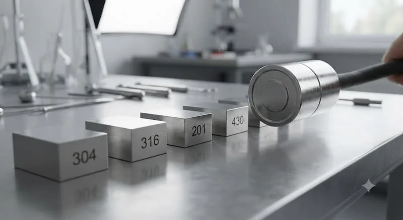 Cách phân biệt inox bằng mắt thường