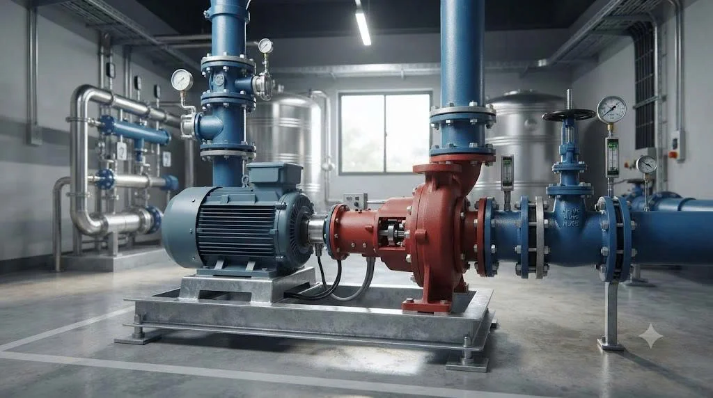 Tổng quan ngoại hình của máy bơm
