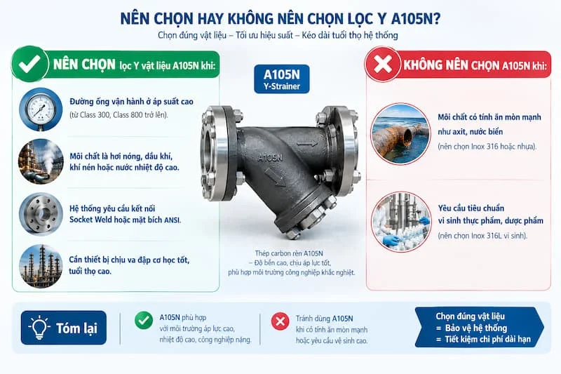 Ứng dụng của lọc Y