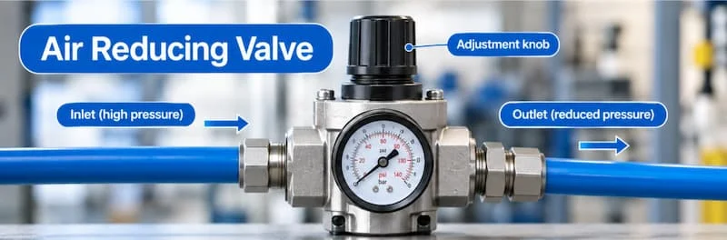 Định nghĩa về air reducing valve
