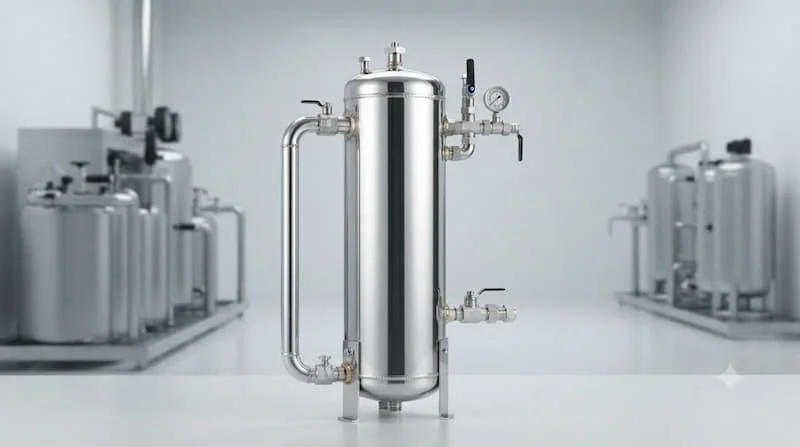 Định nghĩa về bình lọc nước bằng inox