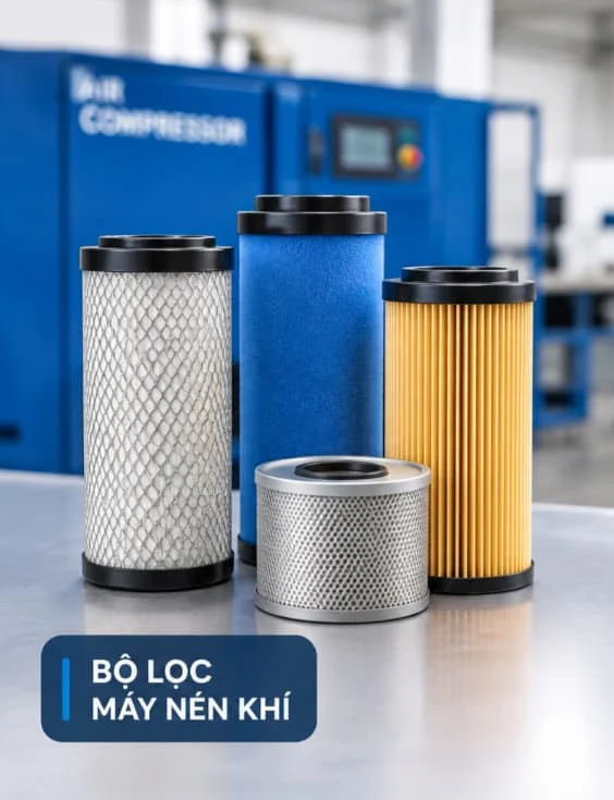 Định nghĩa về bộ lọc máy nén khí