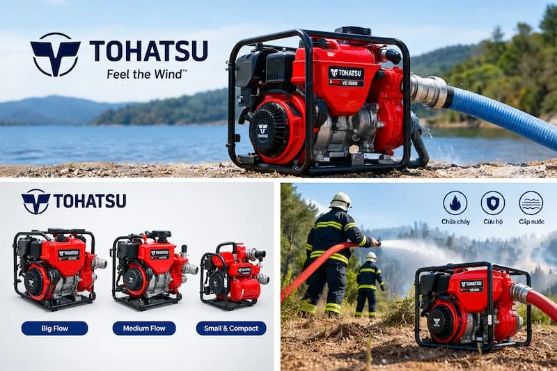Định nghĩa về bơm Tohatsu