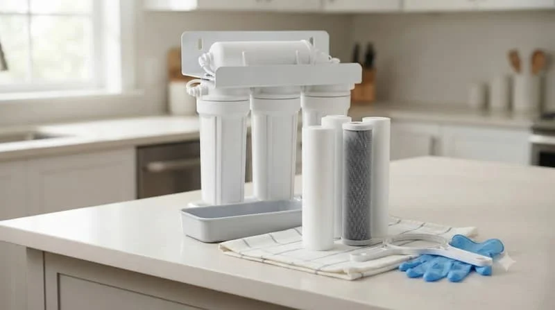 Định nghĩa về cách thay lõi lọc nước