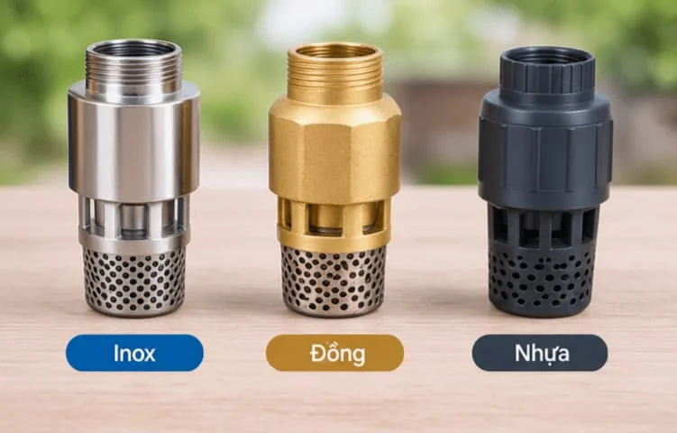 So sánh cách loại chõ
