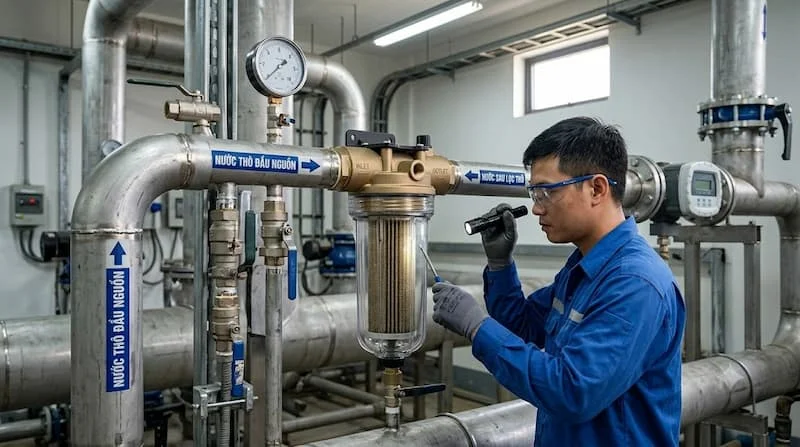 Ứng dụng của cục lọc nước