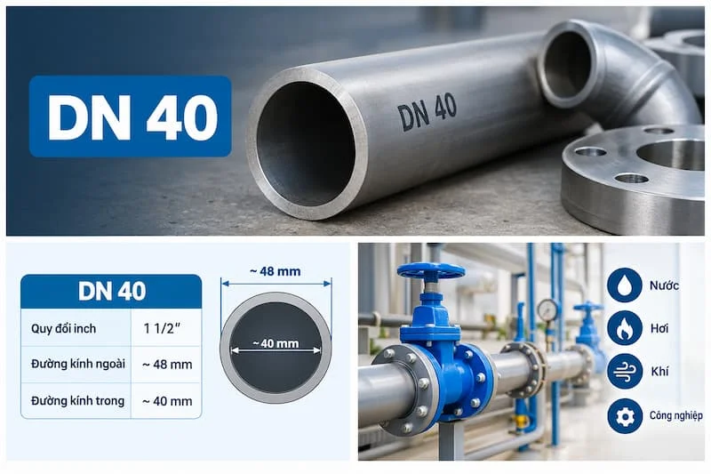 Định nghĩa về DN 40