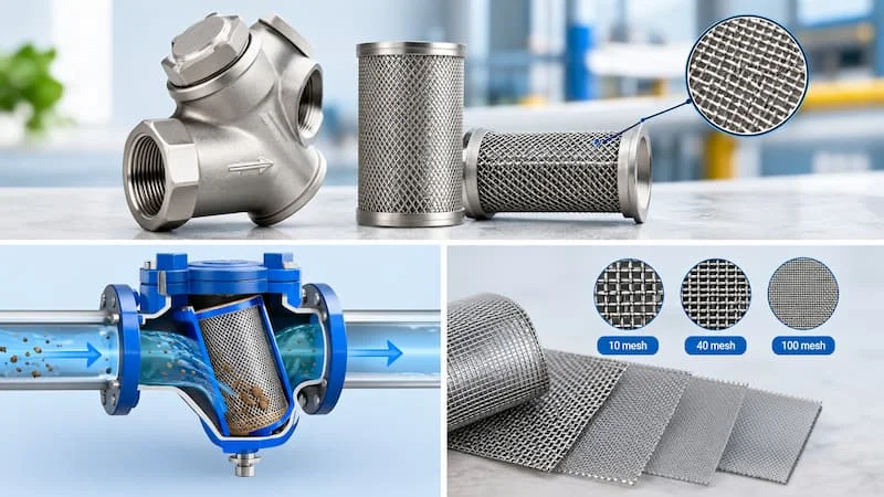 Định nghĩa về filter strainer mesh