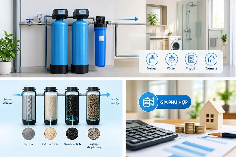 Định nghĩa về bộ lọc nước đầu nguồn