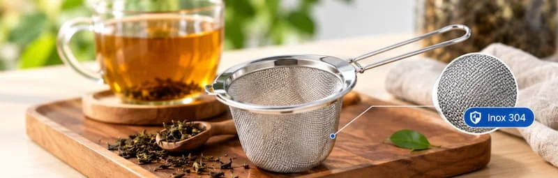 Định nghĩa về lọc trà inox 304
