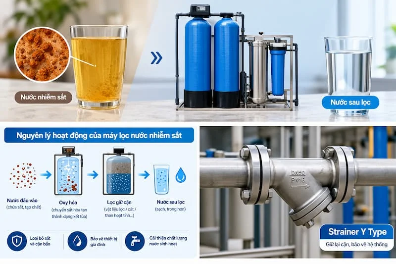 Định nghĩa về máy lọc nước nhiễm sắt
