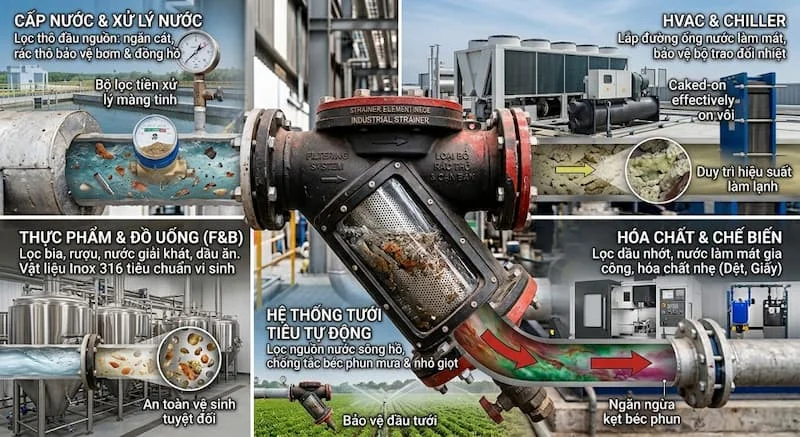 Ứng dụng của lọc ống