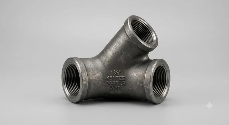 Khái niệm của tee 45 độ
