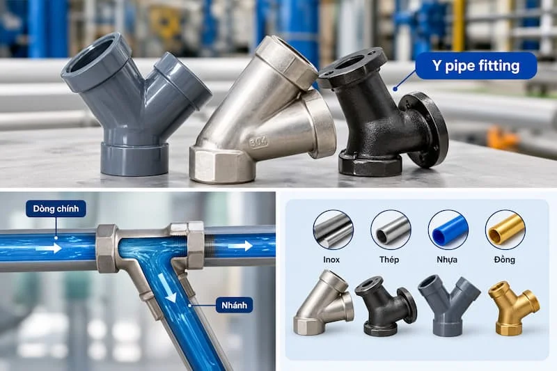 Định nghĩa về Y pipe fitting