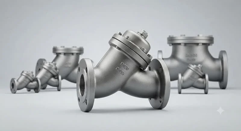 Định nghĩa về Y strainer dimension