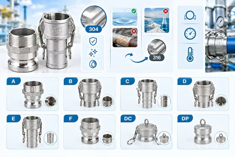Đặc điểm kỹ thuật của bộ khớp nối