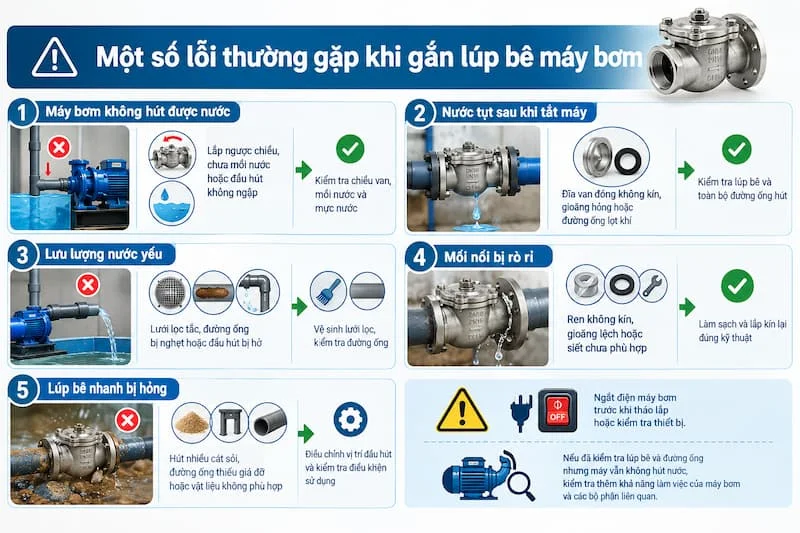 Một số lỗi thường gặp
