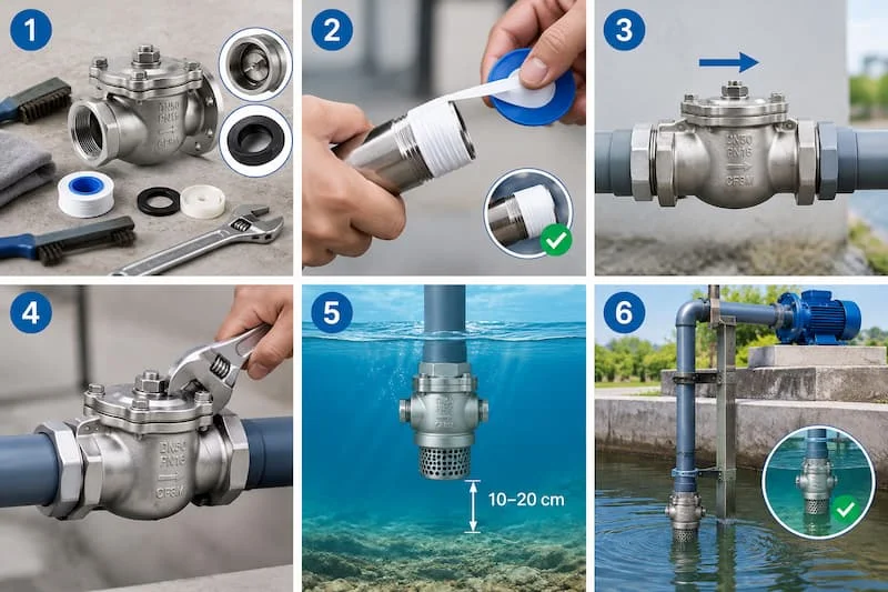 Hướng dẫn lắp đúng kỹ thuật