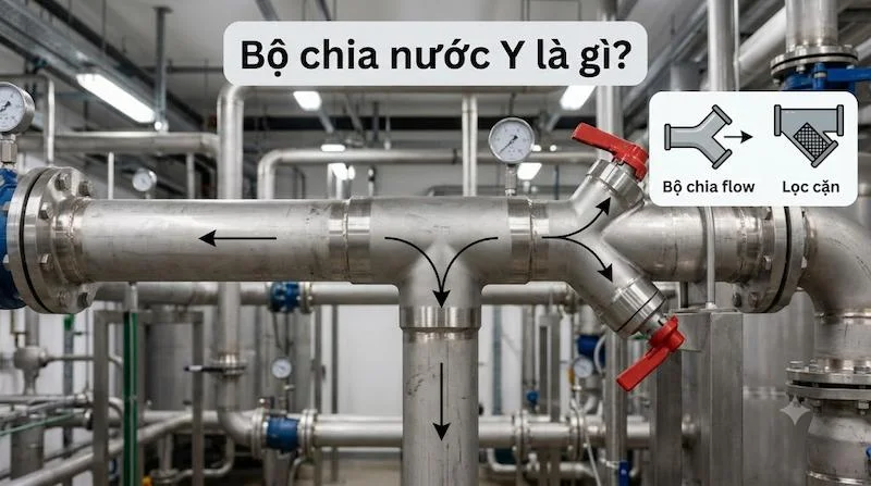 Định nghĩa của chia nước Y