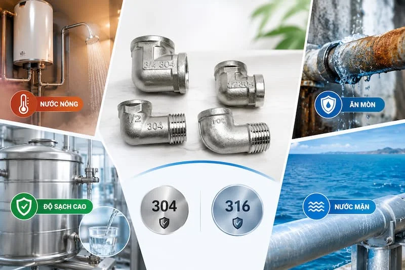 Khi nào nên sử dụng inox