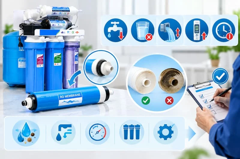 Khi nào cần thay cục lọc