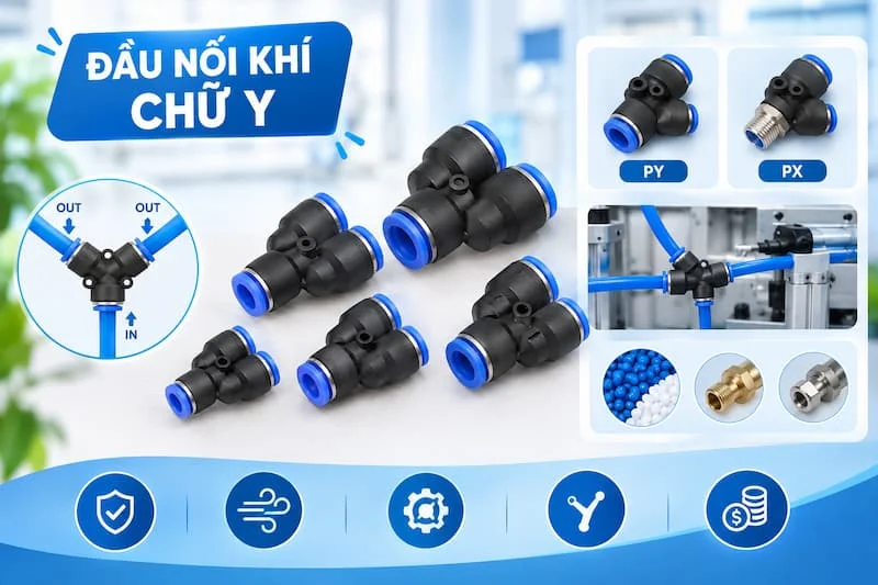 Định nghĩa về đầu nối khí chữ Y