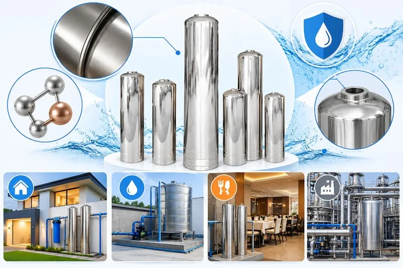 Định nghĩa về cột lọc nước inox 304