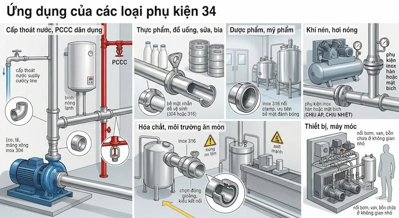 Ứng dụng của phi 34