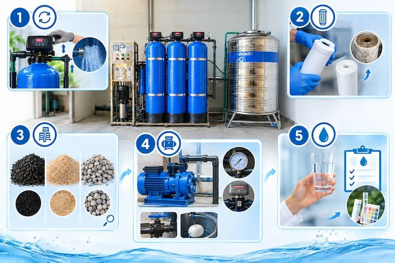 Một số lưu ý sau khi lắp đặt