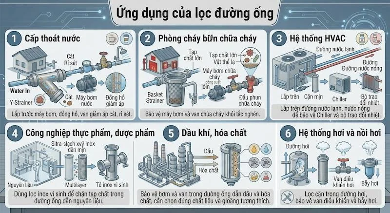 Nguyên lí của lọc ống