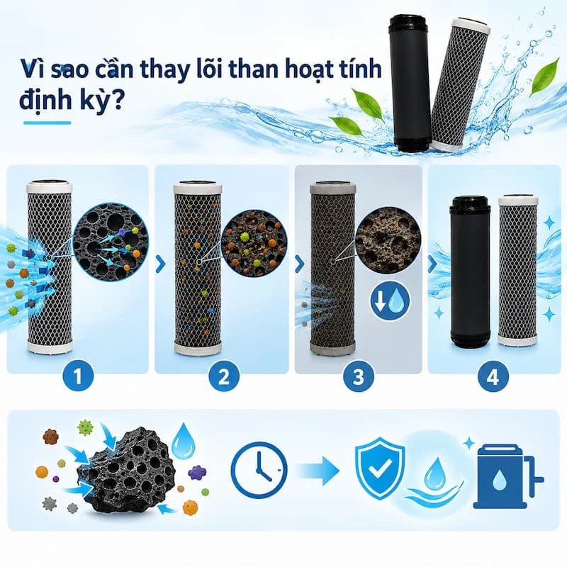 Vì sao cần phải thay định kỳ
