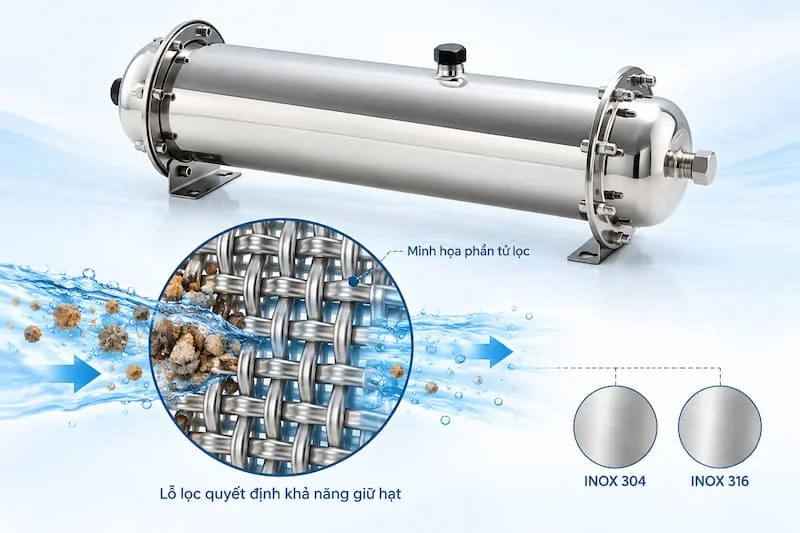 Định nghĩa về màng lọc inox