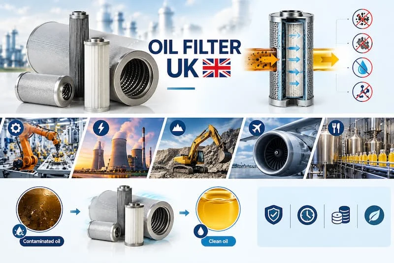 Định nghĩa về oil filter UK