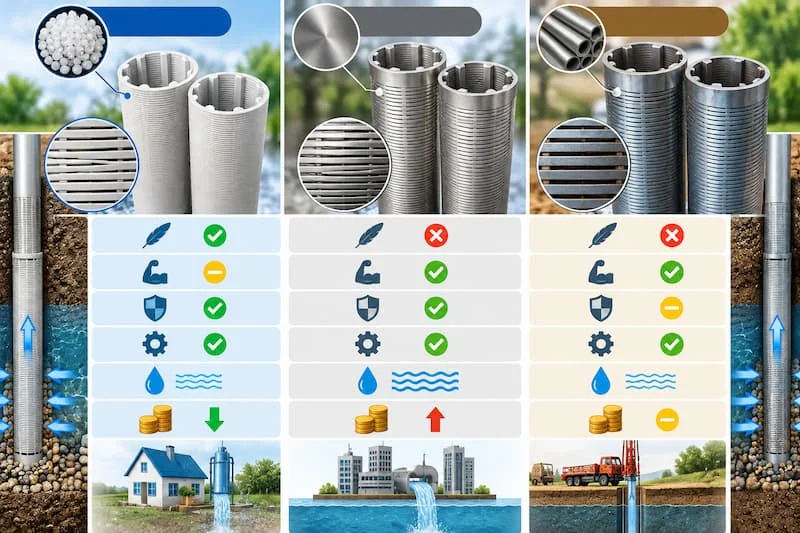 Bảng so sánh các loại chất liệu