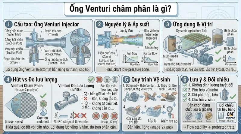 Định nghĩa của ống nước venturi