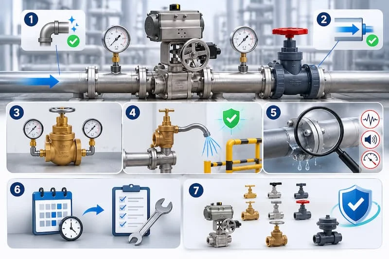 Những lưu ý khi lắp đặt và bảo trì