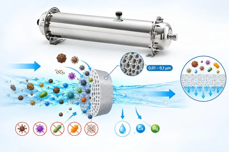 Siêu lọc UF hoạt động như thế nào