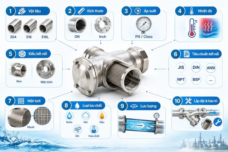 Một số lưu ý khi lựa chọn