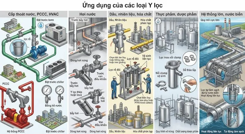 Ứng dụng của y lọc