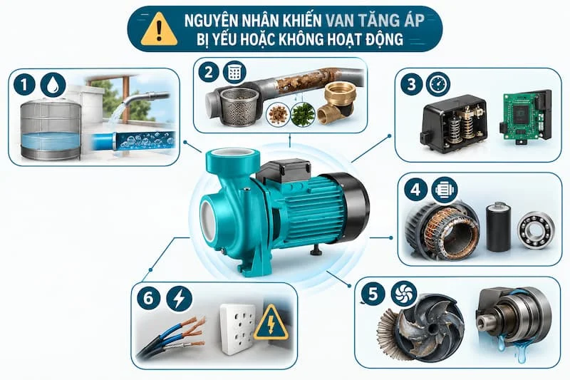 Những nguyên nhân gây hỏng