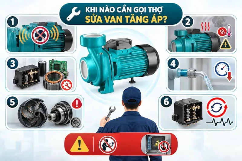 Khi nào thì cần gọi thợ