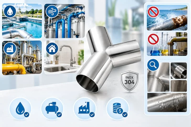 Khi nào nên chọn khớp nối inox 304
