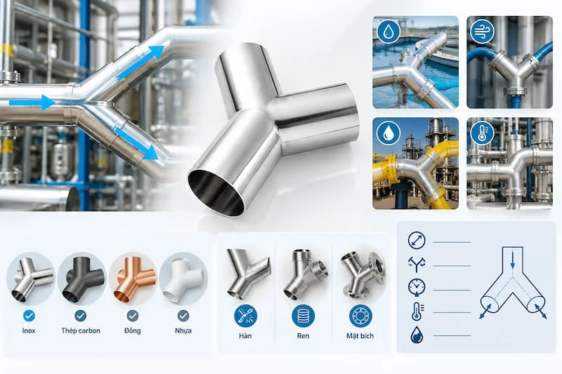 Định nghĩa về Y pipe connector