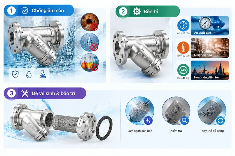 Ưu điểm nổi bật của vật liệu