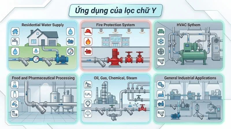 Nguyên lí của lọc chữ Y