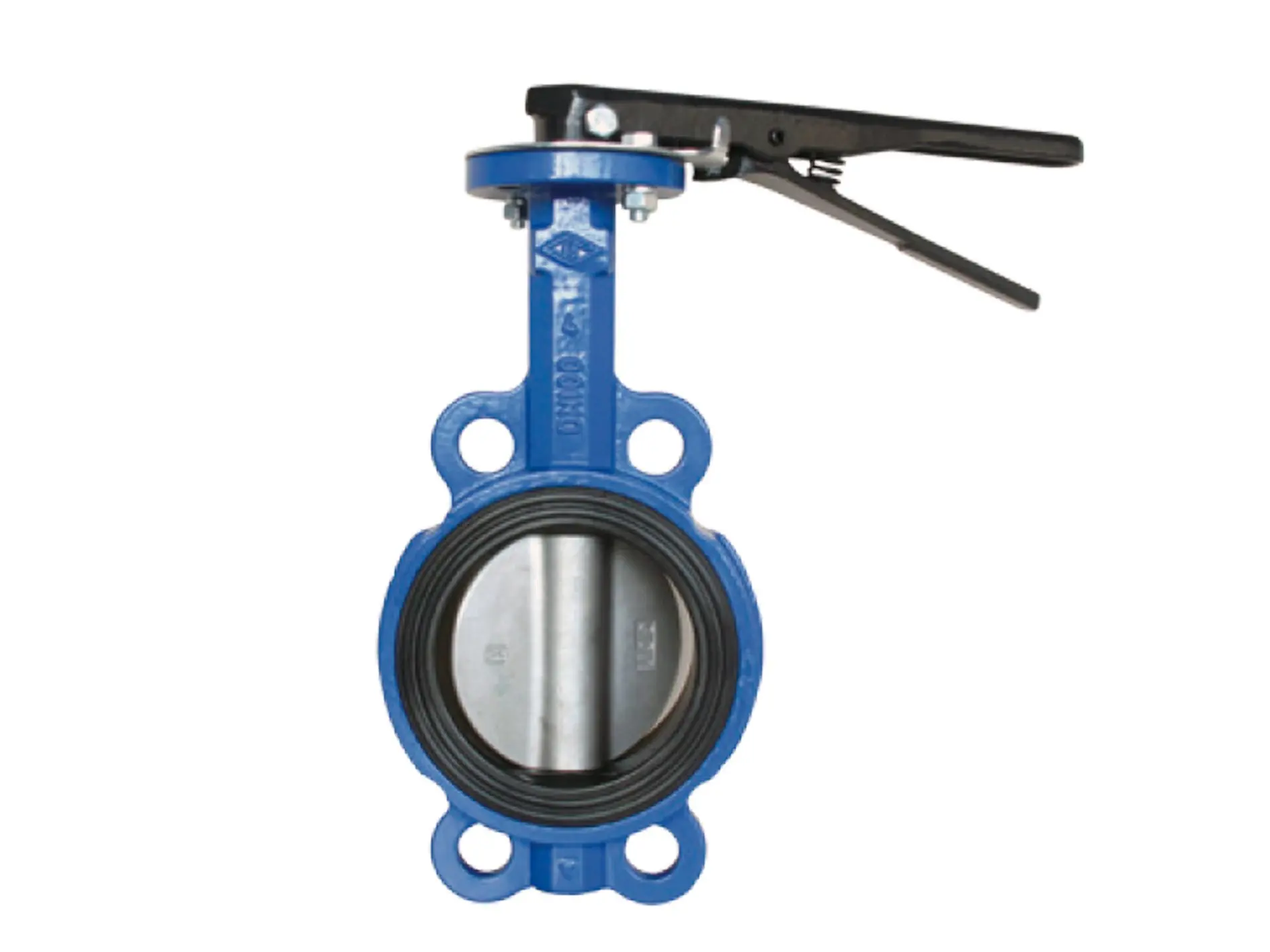 wafer-type-lever-operated-butterfly-valve-pn16